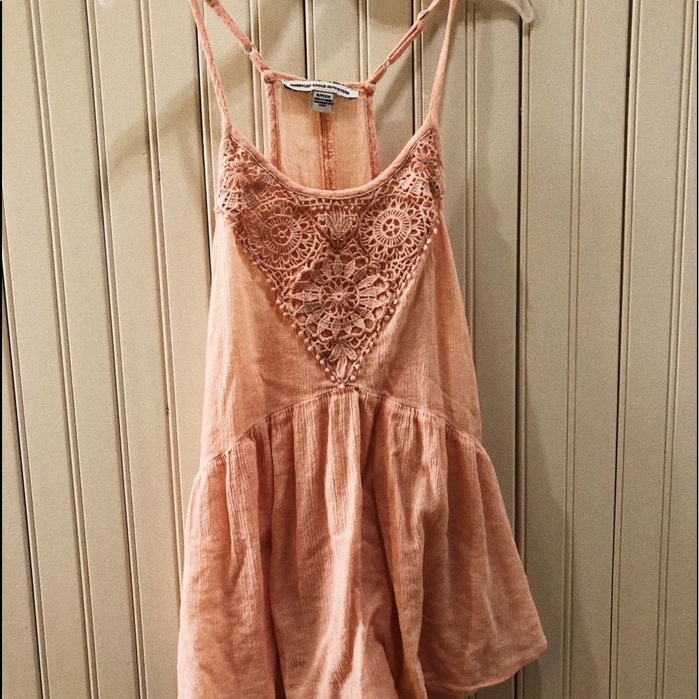 Pink tank top